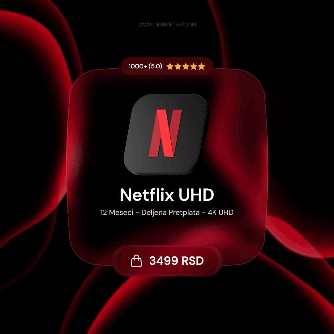 Netflix Premium (Deljeni Pristup)